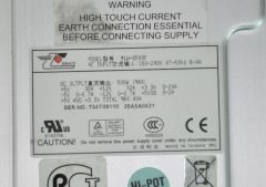 ZIPPY EMACS M1W-6500P 500W HOT-SWAP POWER SUPPLY
