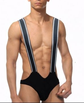 Erkek Seksi İç Giyim Güreşci Body