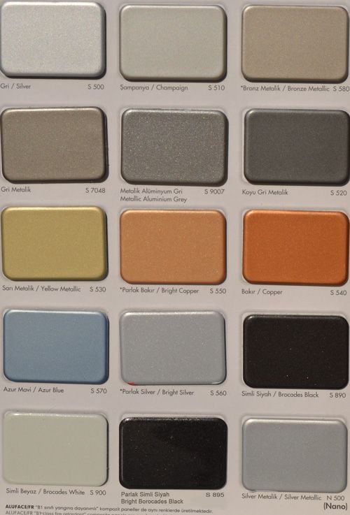 Saraybond (S580 Bronz) Alüminyum Kompozit Panel