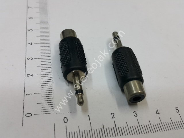 RCA DİŞİ GİRİŞ 3.5MM MONO ÇIKIS