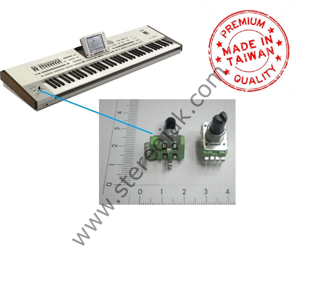 PA2X KORG   UYUMLU  PITCH BEND  POTU