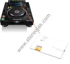 DJ CDJ2000NXS2W  uyumlu   LCD EKRANI  CDJ-2000NXS2 CDJ-2000 NEXUS 2 CDJ2000NXS2 ( Arka iç Kısım  Lcd Ekan  )