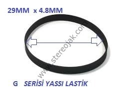 G-29   YASSI LASTİK   ÇAP:29MM x 4.8MM