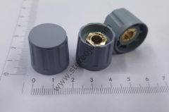 20MM  ÜSTTEN SIKMALI GRİ  DÜĞME