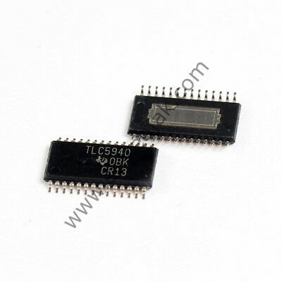 TLC5940   / TLC5940PWP   LED DRIVER PWM CONTROL IC TI HTSSOP-28 TLC5940PWP / TLC5940PWPR / TLC5940