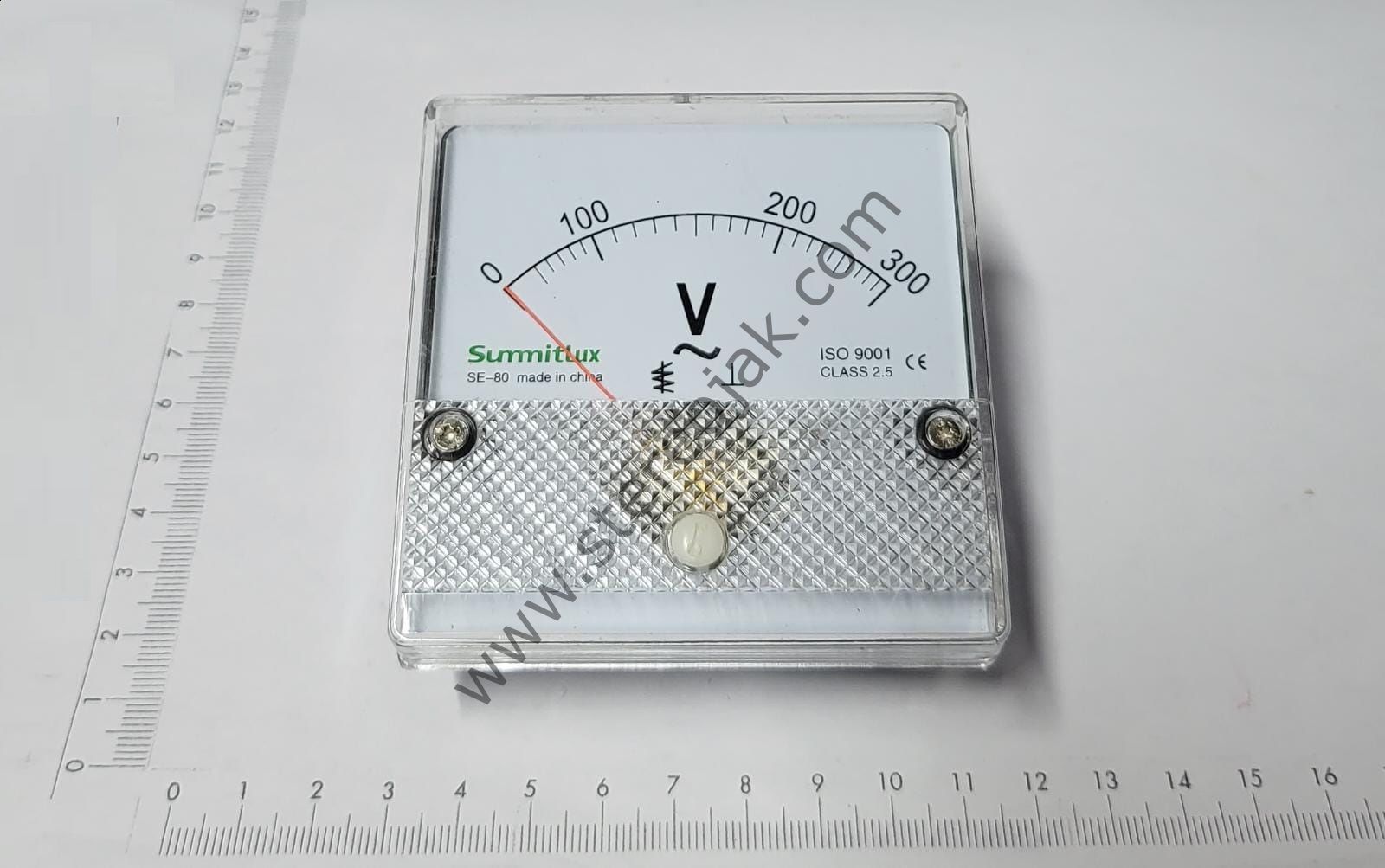 0-300V AC , ANALOG PANELMETRE , 80MMX80MM , VOLTMETRE KALİTELİ