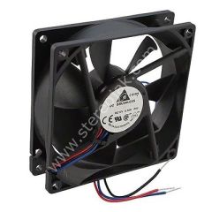 9CMX9CMX2.5 CM  DC12VOLT 0.60AMPER 3 KABLO  RULMANLI FAN