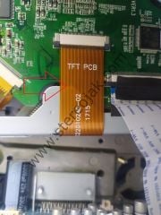 NEWFRON NF-N7850 İNDASH    PANEL  TURUNCU  FLEX     TFT PCB   ( C220102A0-02   TURUNCU FLEX   1715  )