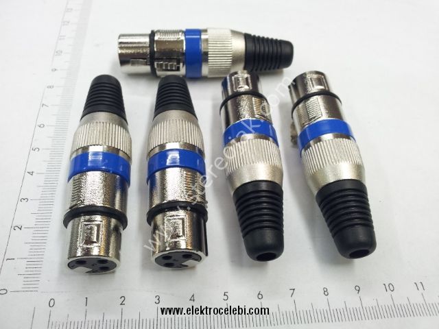 XLR CANON JAK DİŞİ KALİTELİ TAİWAN