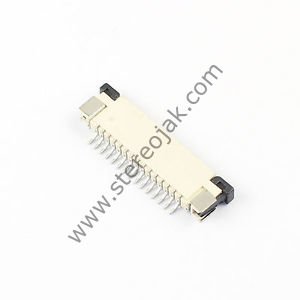15 pin  1mm  üst kontak  flat kablo yuvası