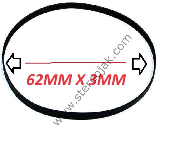 Y  SERİSİ 62MMx 3MM ( 62MM ENLİ LASTİK )   Y-62