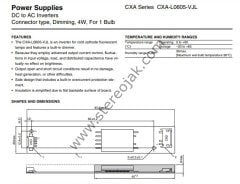 CXA-L0605-VJL( CXA-K0505-VJL)      PCU-P067C   CXA-L06SERIES