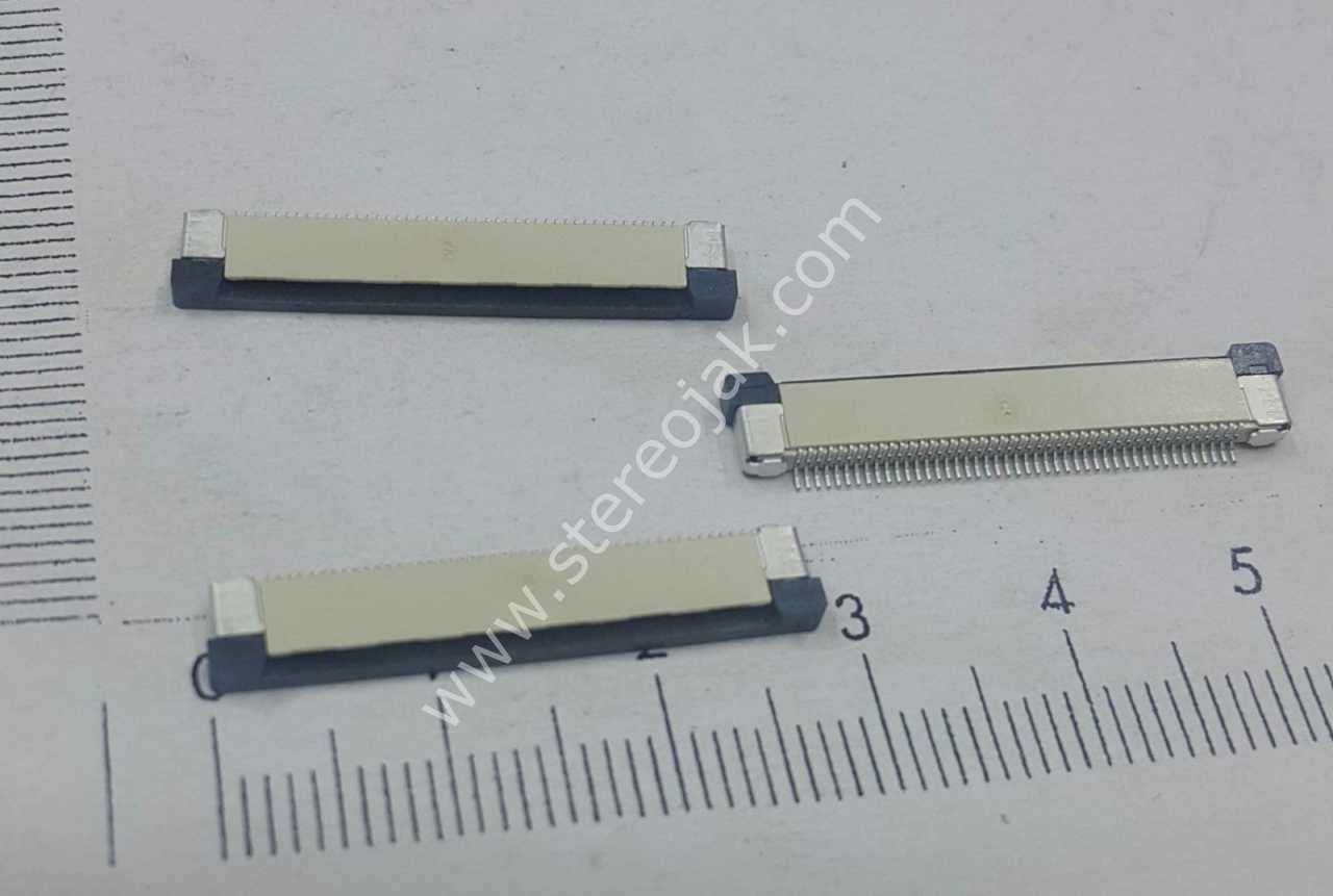 45 pin flat kablo yuvası  üst kontaklı 0.5mm diş aralığı