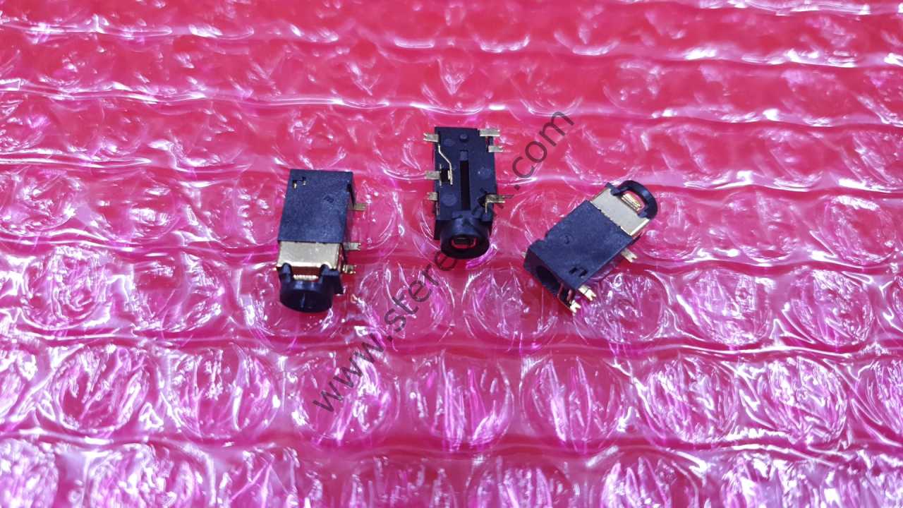 3.5MM 6 BACAK JAK YUVASI 4 BOĞUM  SMD AYAK