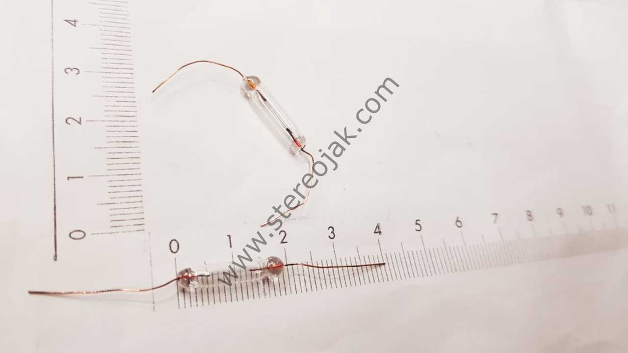 Display , Gösterge , Vumetre , Ekran , Aydınlatma Ampülü  -  6v 100mA  - 19MMx4MM