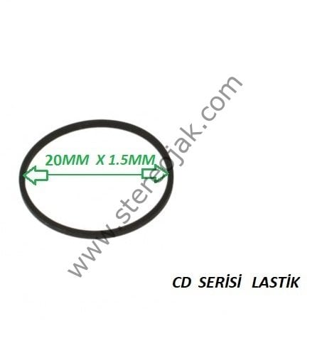 CD-20    (20mm çap ) Dvd cd open close lastik.