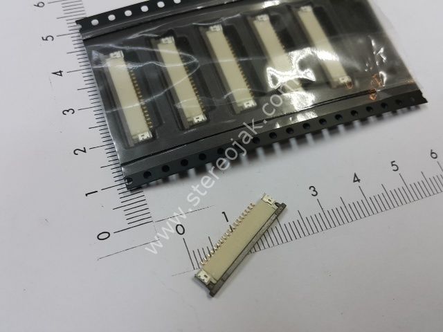 18 pin  1mm alt kontak flat kablo yuvası