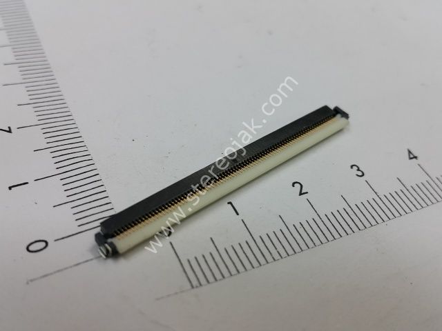 80 pin ayak flat kablo yuvası 0.5mm diş aralığı