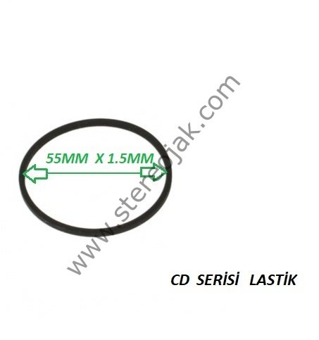 CD-55          ÇAP :  55MM x1.5MM  CD- DVD  PLAYER  LASTİK  ( BELT )
