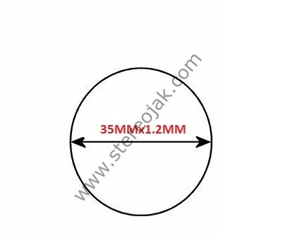 35mmx1.2mmx1.2mm teyp kase lastiği