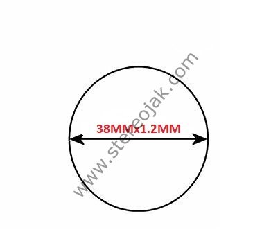 38mmx1.2mmx1.2mm. Teyp lastiği