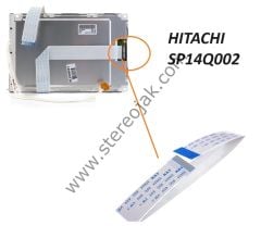 HITACHI SP14Q002   LCD  EKRAN  UYUMLU  FLAT KABLO   ( 14 PIN   30 CM  SEYREK KABLO )