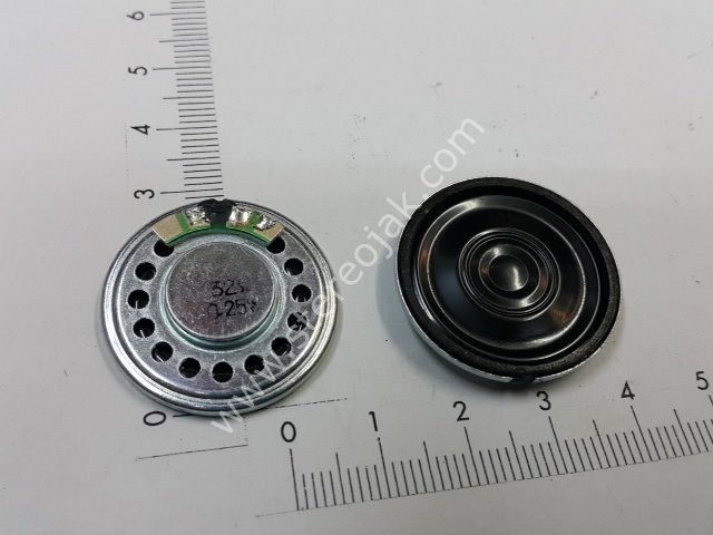 28mm 32 ohm 0.25 watt   hoparlör