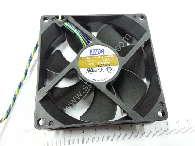 90x90x25mm  AVC dc12v fan 0.41A