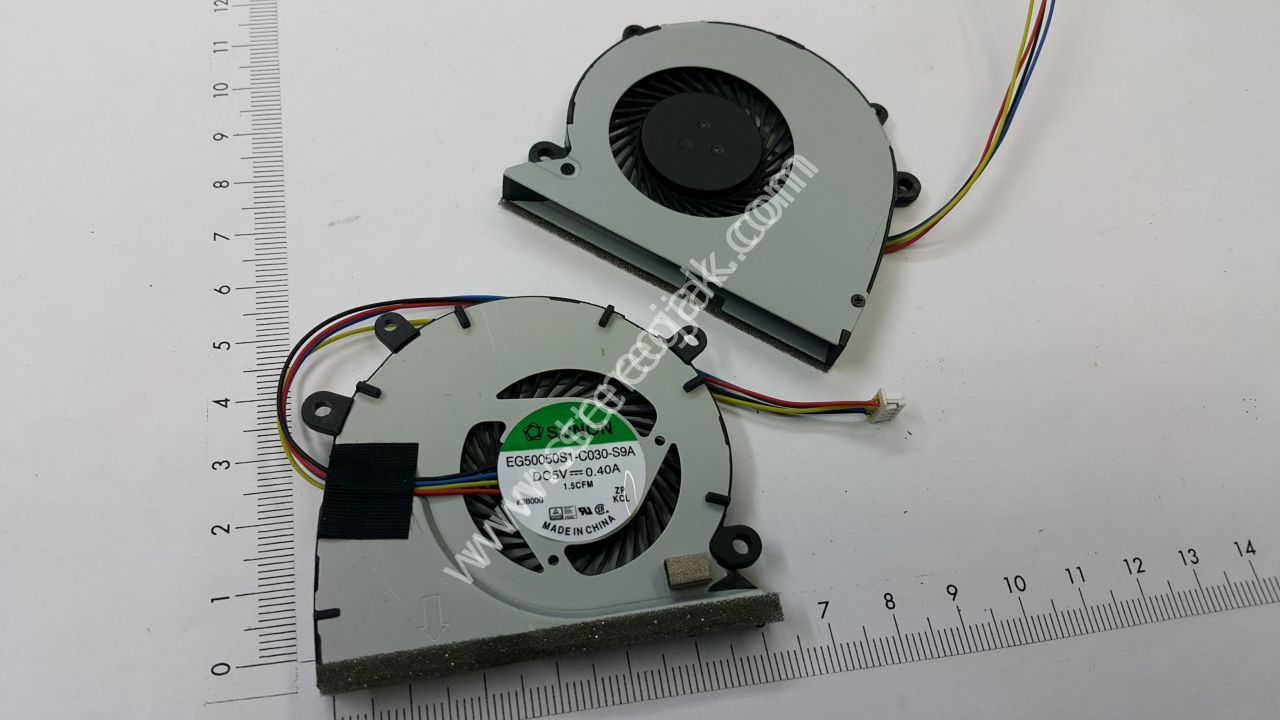 6cmx5.5cm   kalınlık 7.5mm  dc5 volt 0.40amper  yan üfleyen fan