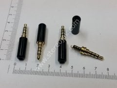 3.5mm 4 pole  stereo jak