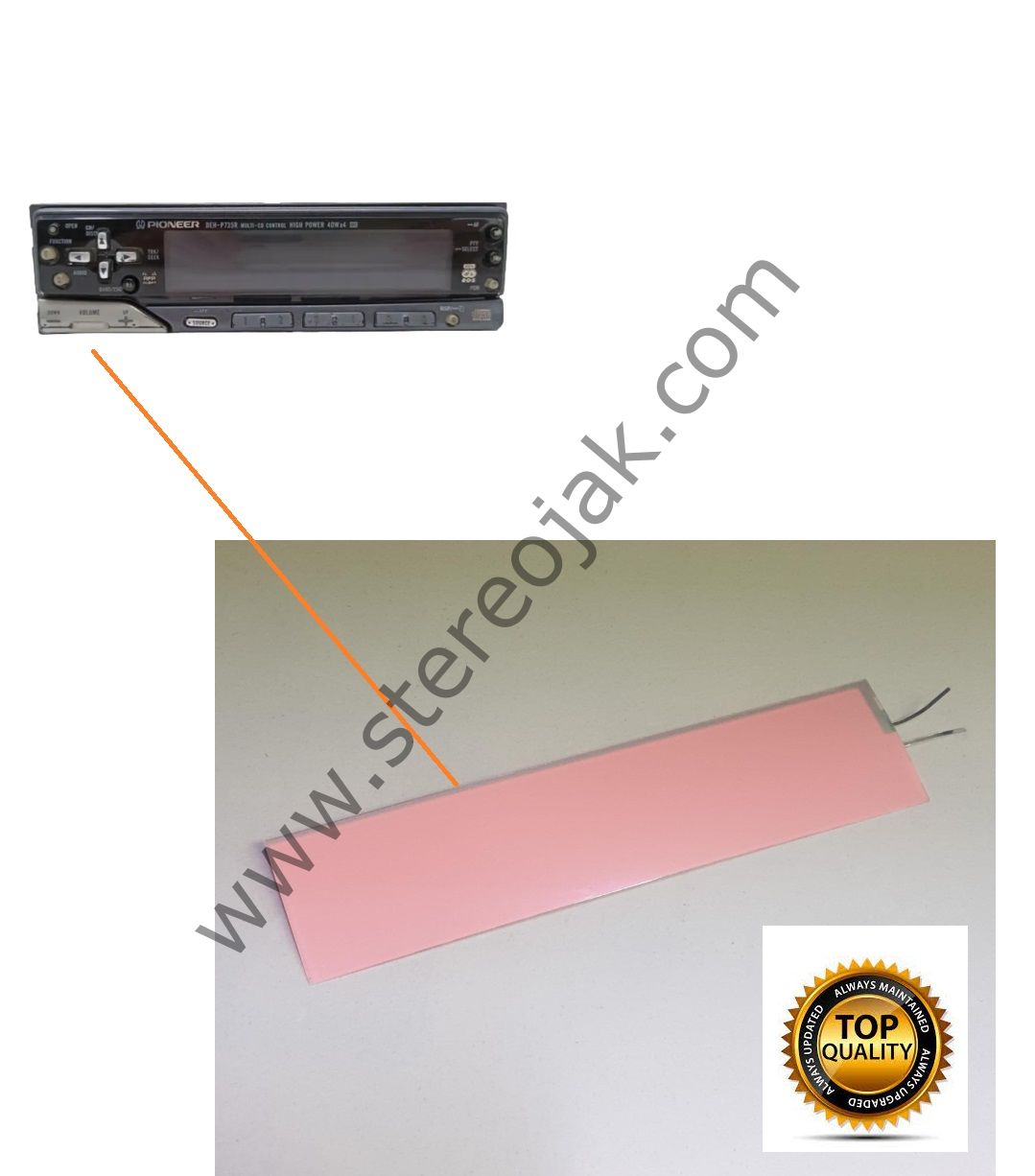 EKRAN AYDINLATMA FLOROSANI BACK LIGHT PIONEER  DEH-P735R