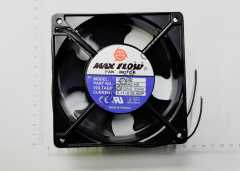 220-230VAC FAN , 12x12x38 , 50/60Hz , 0.11-0.08A  , 2 Kablo , Max Flow Made in Taiwan