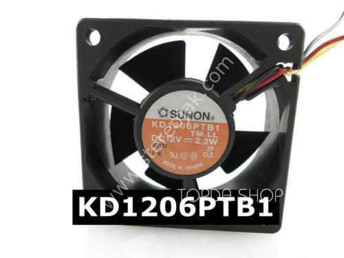 fan Sunon Kd1206ptb1 Dual Ball Cooling Fan Dc12v 2.2w 60*60*25mm 6cm 3pin