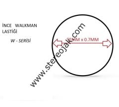 Walkman lastiği 52 mm x 0.7 mm WM-FX41    WM-FX43 WM-FX415
