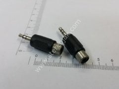 Rca dişi giriş  3.5mm stereo erkek çıkış