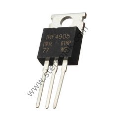 IRF4905 Infineon / IR MOSFET MOSFET, P-CHANNEL, -55V, -74A, 20 mOhm, 120 nC Qg, TO-220AB