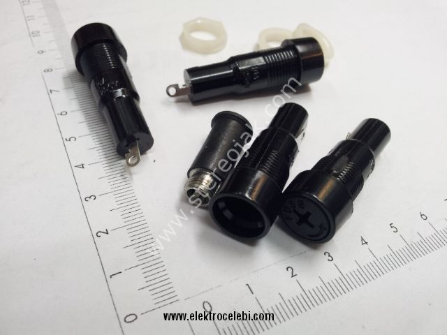 bakalit 5x20mm  cam sigorta yuvası