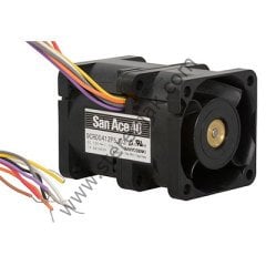 SAN ACE 40       9CRA0412P5K03   dc12v 1.8a       Counter Rotating Tubeaxial Fan PWM Control 31 CFM