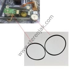 KSS-281A    SONY  CD MEKANİK  CD LASTİĞİ      1-637-311-11      ( 2 Lİ SET )