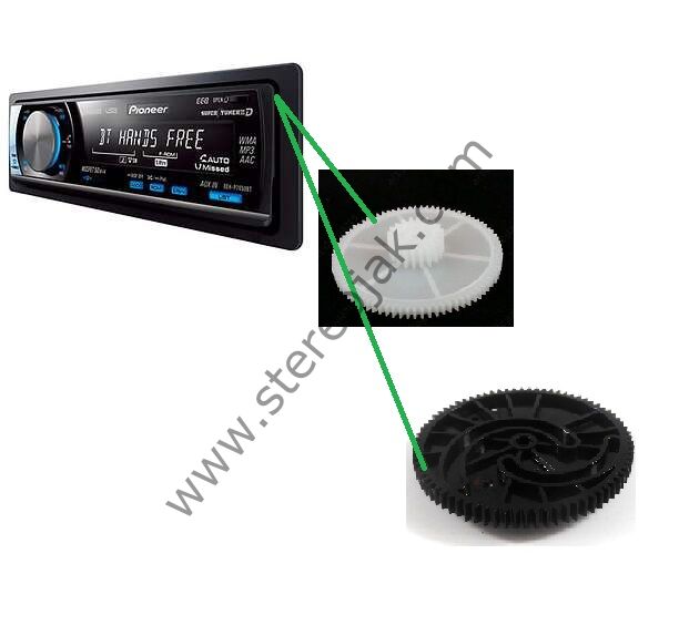 Pioneer DEH-P7050BT    MOTORİSE KAFA  DİŞLİ  TAKIMI  2 Lİ