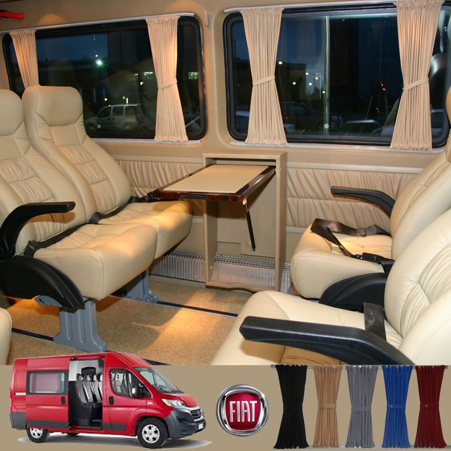 Fiat Ducato Perde ve Rayları Komple Takım (2006 Sonrası)