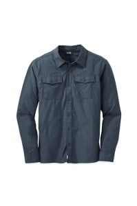 OR Men's Gastown L/S Shirt Charcoal