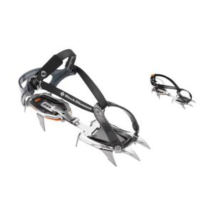 BLACK DIAMOND Contact Strap Crampons Militr BLACK