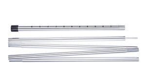 Wechsel Tarppole Vario  180-218 cm aluminium, 19 mm Alu