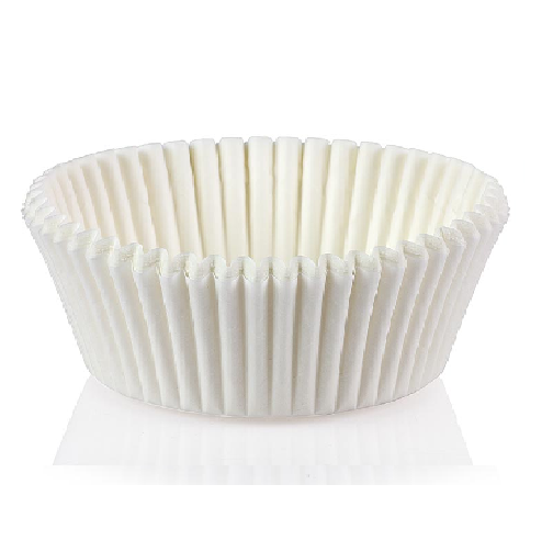 Kağıt Beyaz Muffin Cupcake Mini Kek Kalıbı Kapsülü 100 Adet 7 cm