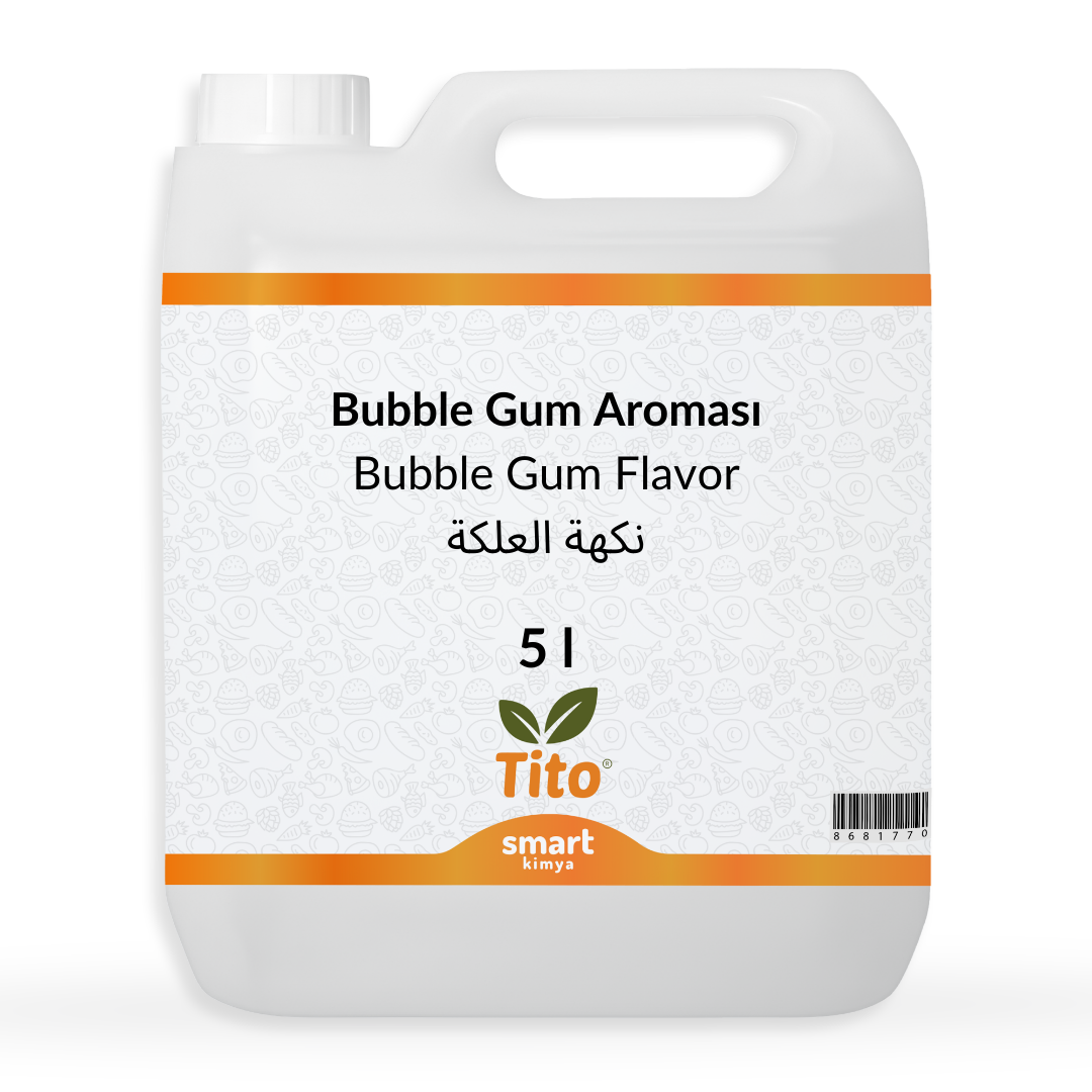 Bubble Gum Aroması 5 litre