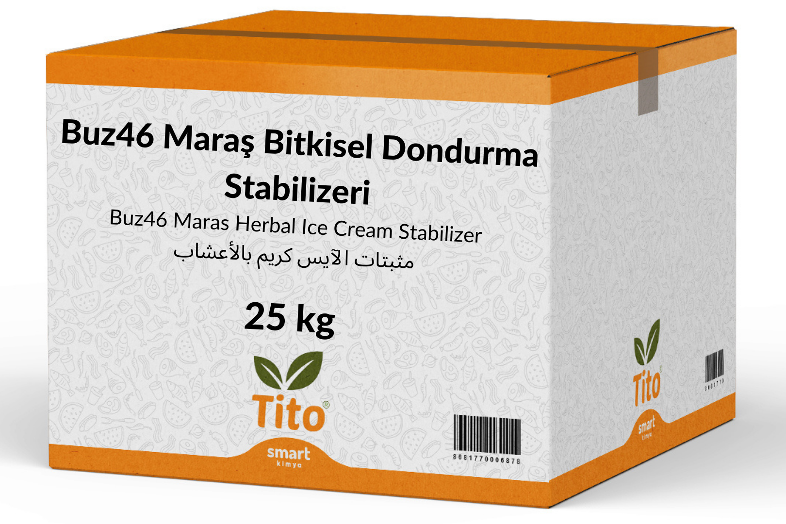 Стабилизатор для мороженого Tito Buz46 Maras Herbal 25 кг