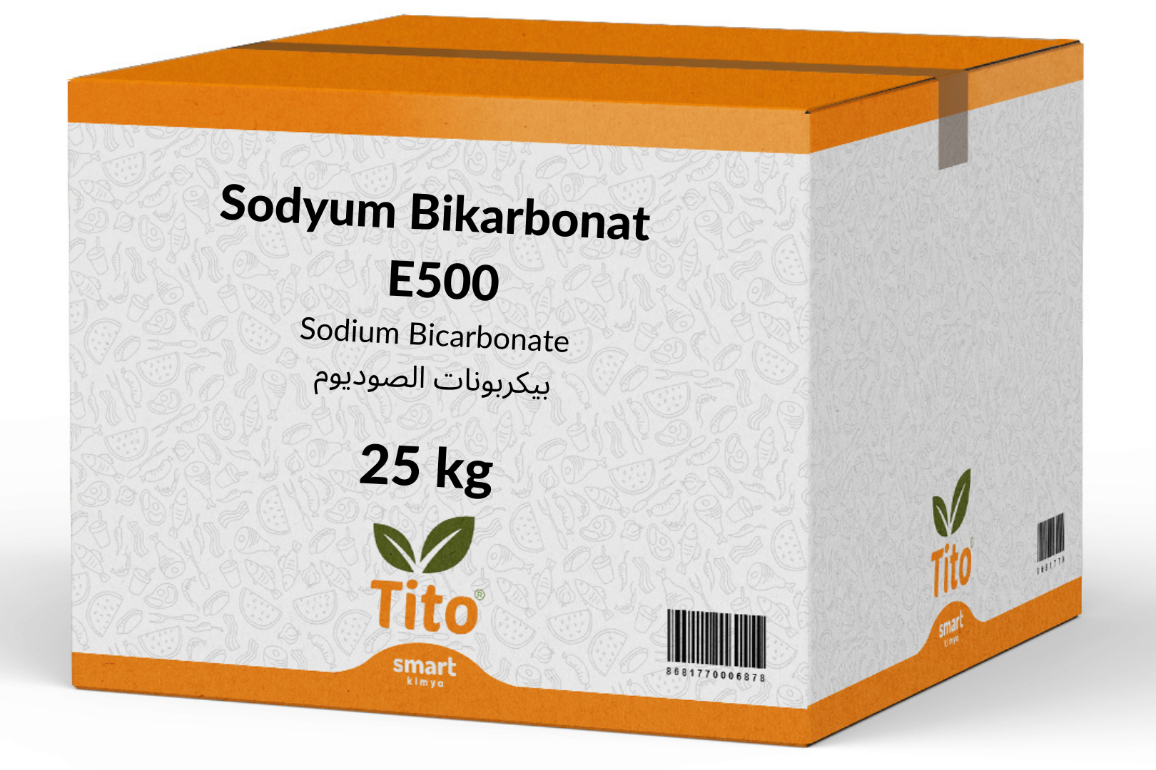 Бикарбонат натрия E500 25 кг