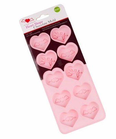 Angel Heart תבנית סיליקון שוקולד מאפין סבון ריחני אבן תבנית אפוקסי 10 חורים