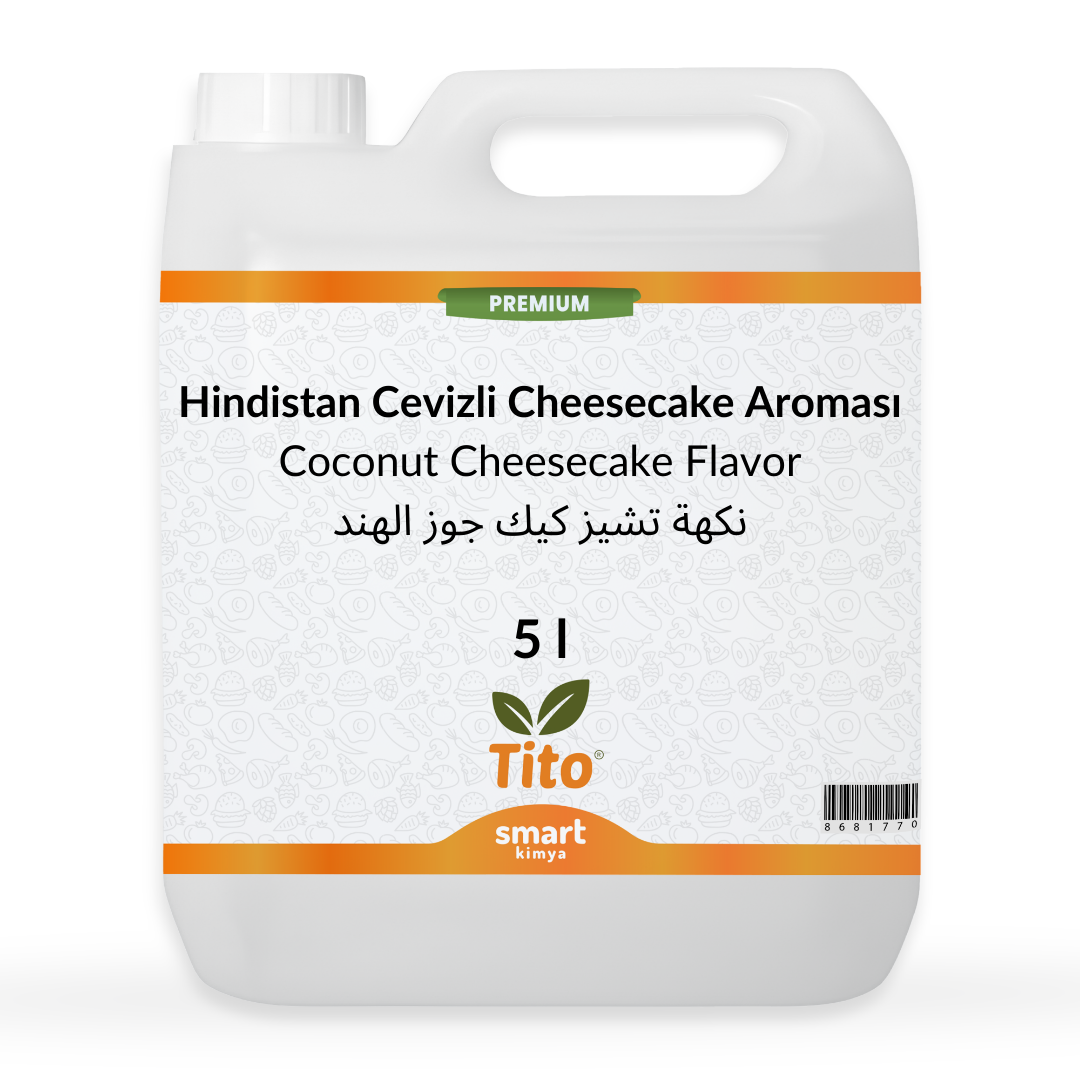 Premium Hindistan Cevizli Cheesecake Aroması 5 litre